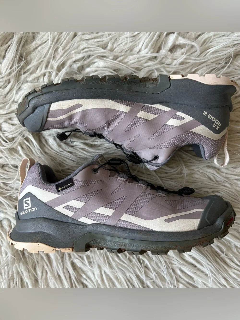 Salomon XA Rogg 2 GTX Trail Running Hiking Waterproof Gore-Tex Sneakers Sz 37.5